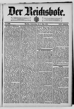 Der Reichsbote on May 9, 1895