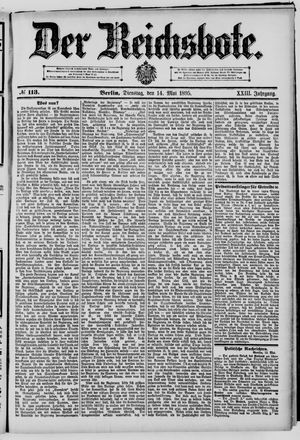 Der Reichsbote vom 14.05.1895
