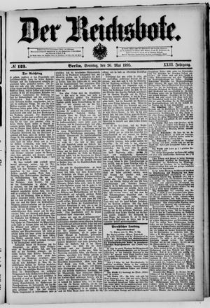Der Reichsbote vom 26.05.1895