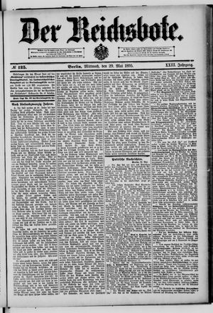 Der Reichsbote vom 29.05.1895