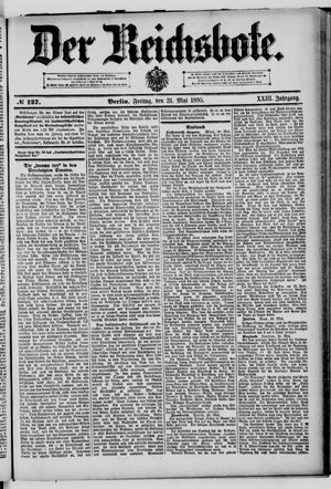 Der Reichsbote vom 31.05.1895