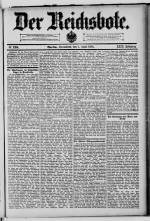 Der Reichsbote vom 01.06.1895