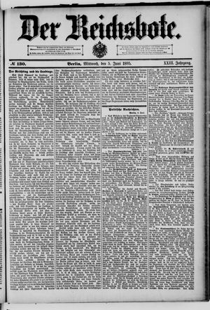 Der Reichsbote vom 05.06.1895