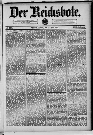 Der Reichsbote on Jun 14, 1895