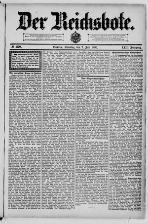 Der Reichsbote vom 07.07.1895