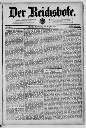 Der Reichsbote vom 11.07.1895