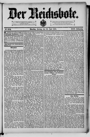 Der Reichsbote on Jul 26, 1895