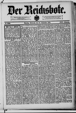 Der Reichsbote vom 25.09.1895