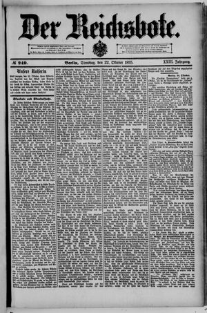 Der Reichsbote vom 22.10.1895