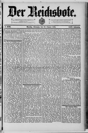 Der Reichsbote vom 30.10.1895