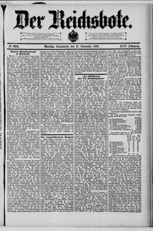 Der Reichsbote vom 16.11.1895
