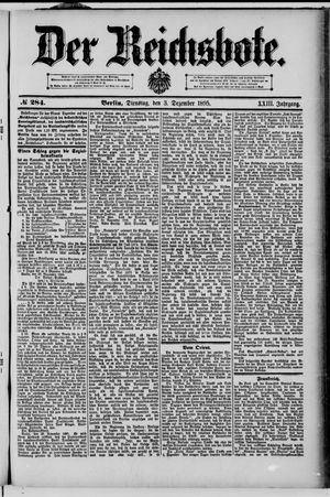 Der Reichsbote vom 03.12.1895