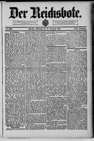 Der Reichsbote vom 18.12.1895