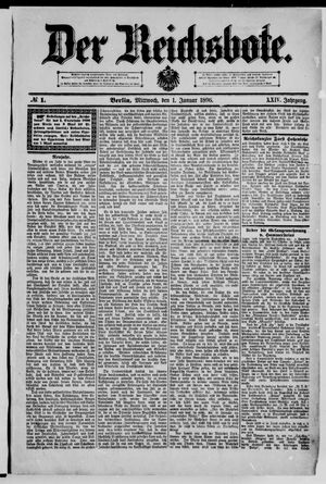 Der Reichsbote on Jan 1, 1896