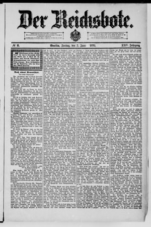 Der Reichsbote vom 03.01.1896