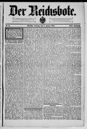 Der Reichsbote on Jan 5, 1896