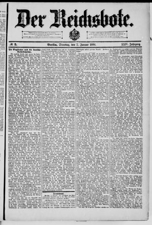 Der Reichsbote on Jan 7, 1896