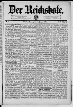 Der Reichsbote vom 14.01.1896