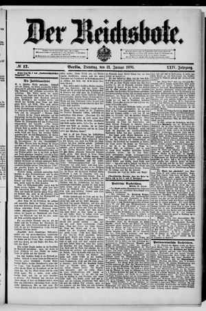 Der Reichsbote vom 21.01.1896
