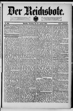 Der Reichsbote vom 28.01.1896