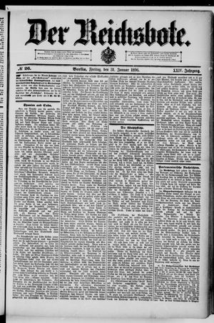 Der Reichsbote on Jan 31, 1896