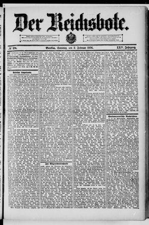 Der Reichsbote vom 02.02.1896