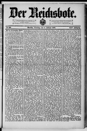 Der Reichsbote on Feb 4, 1896