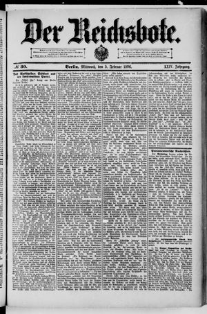 Der Reichsbote on Feb 5, 1896
