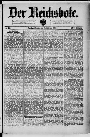 Der Reichsbote vom 09.02.1896