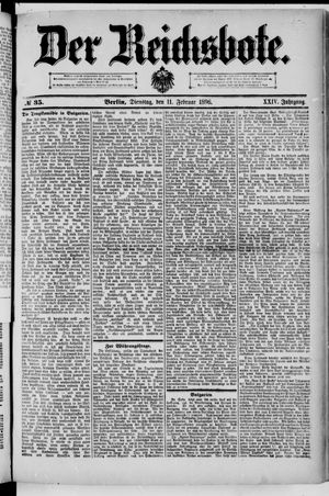 Der Reichsbote on Feb 11, 1896