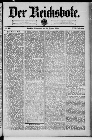 Der Reichsbote vom 15.02.1896