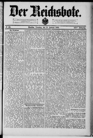 Der Reichsbote vom 18.02.1896