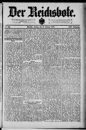 Der Reichsbote vom 21.02.1896