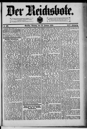 Der Reichsbote vom 23.02.1896