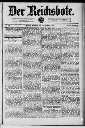 Der Reichsbote vom 26.02.1896