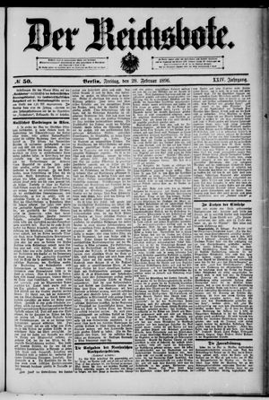 Der Reichsbote on Feb 28, 1896