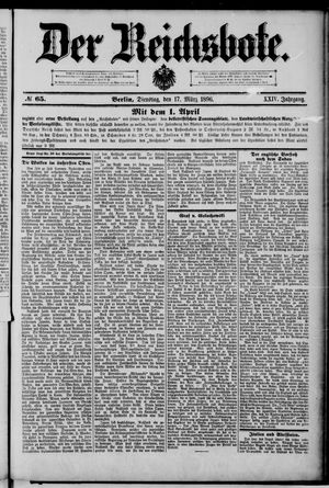 Der Reichsbote vom 17.03.1896