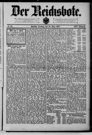 Der Reichsbote vom 24.03.1896