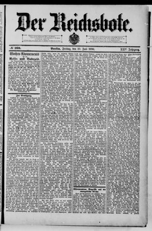 Der Reichsbote vom 10.07.1896