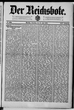 Der Reichsbote vom 21.07.1896