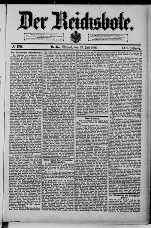 Der Reichsbote vom 22.07.1896