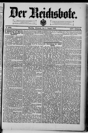 Der Reichsbote vom 05.08.1896