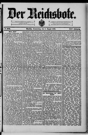 Der Reichsbote vom 06.08.1896