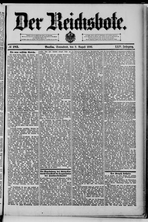 Der Reichsbote vom 08.08.1896