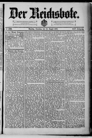 Der Reichsbote vom 25.08.1896