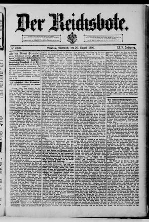 Der Reichsbote vom 26.08.1896