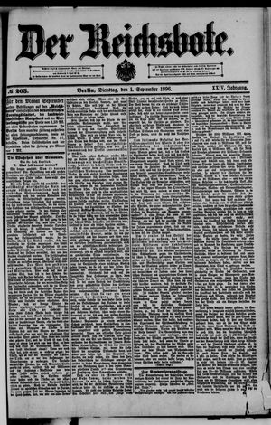 Der Reichsbote vom 01.09.1896