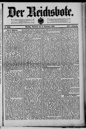 Der Reichsbote vom 02.09.1896