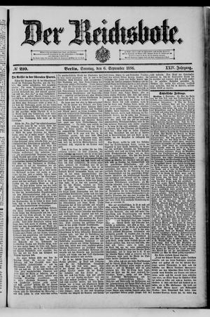 Der Reichsbote vom 06.09.1896