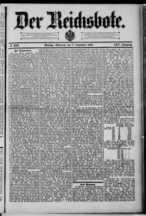 Der Reichsbote vom 09.09.1896